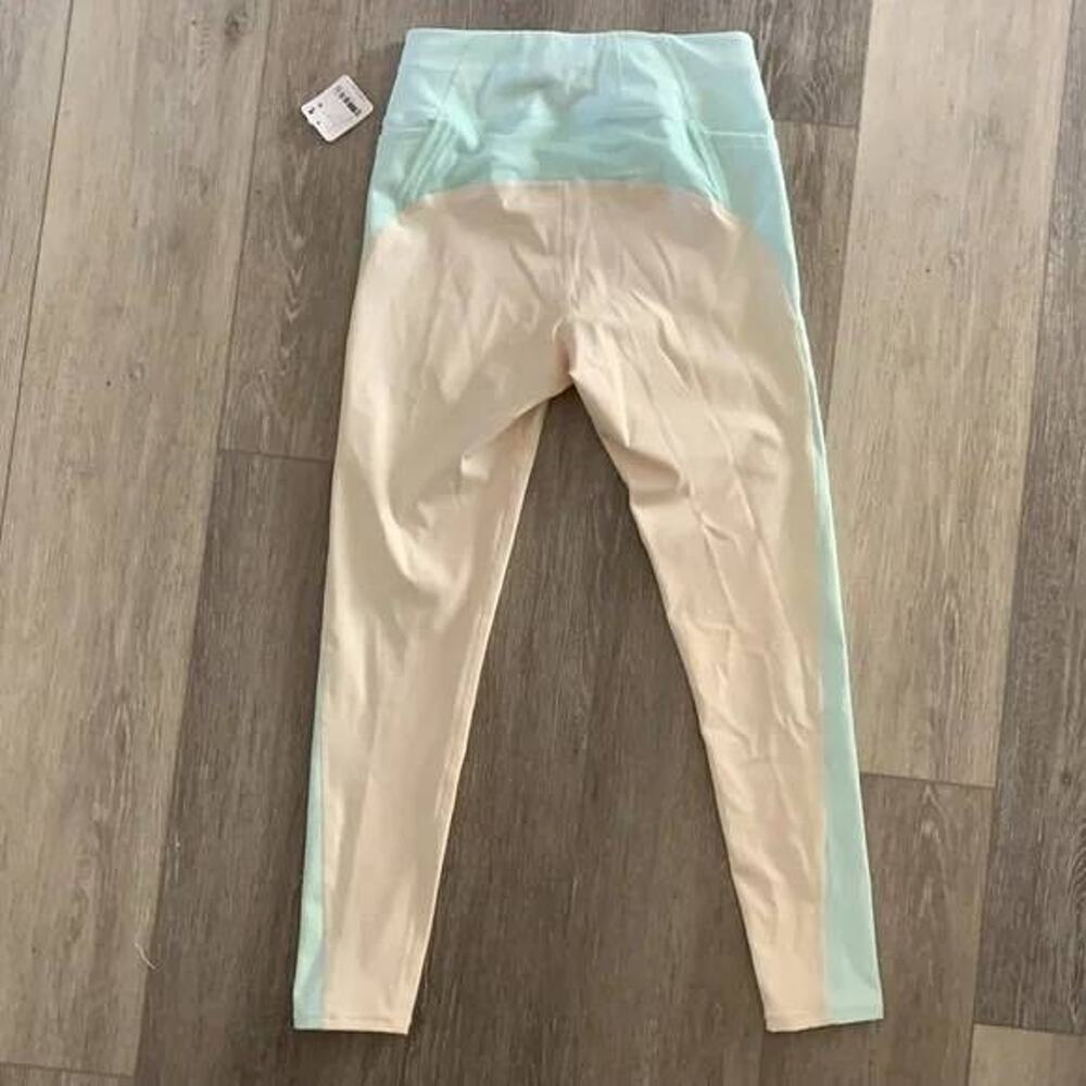 Free People Movement High Waisted Good Karma Tie Dye Leggings L NWT